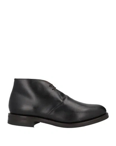 Church's Man Ankle Boots Dark Brown Size 4 Calfskin