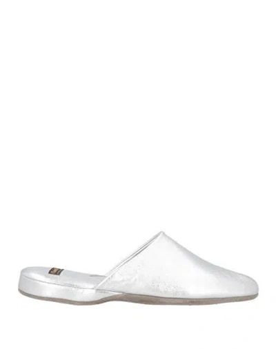Church's Man House Slipper Silver Size 10 Leather