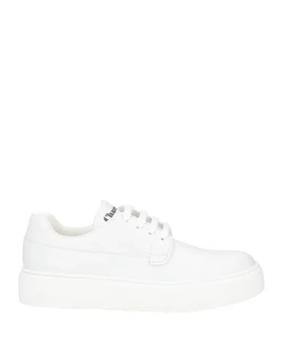 Church's Man Lace-up Shoes White Size 7 Calfskin
