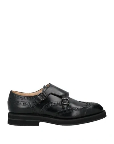 Church's Man Loafers Black Size 6 Calfskin