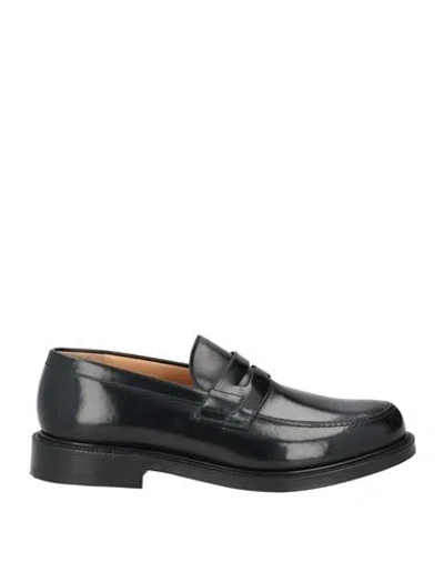 Church's Man Loafers Black Size 7.5 Soft Leather