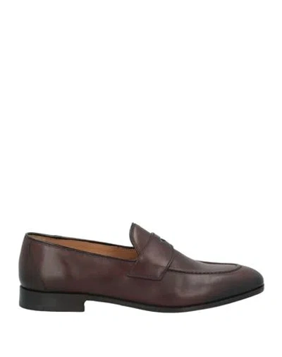 Church's Man Loafers Chocolate Brown Size 8 Leather