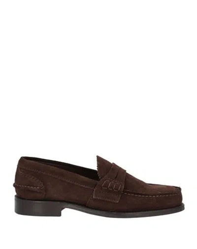 Church's Man Loafers Dark Brown Size 6 Leather