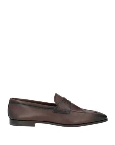 Church's Man Loafers Dark Brown Size 8.5 Leather