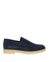 CHURCH'S CHURCH'S MAN LOAFERS NAVY BLUE SIZE 6 LEATHER