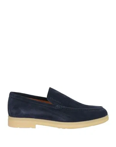 Church's Man Loafers Navy Blue Size 6 Leather