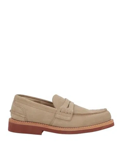 Church's Man Loafers Sand Size 7 Leather In Beige