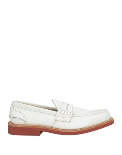 Church's Man Loafers White Size 8.5 Leather