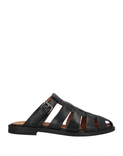Church's Man Sandals Black Size 9 Leather