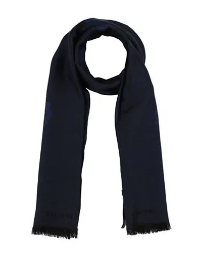 Church's Man Scarf Midnight Blue Size - Wool, Silk