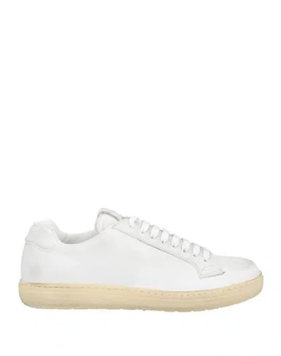 Church's Man Sneakers White Size 6.5 Leather