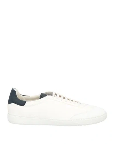 Church's Man Sneakers White Size 8.5 Soft Leather