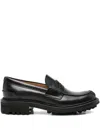 Church's Classic Penny Loafer With Round Toe And Chunky Sole In Black
