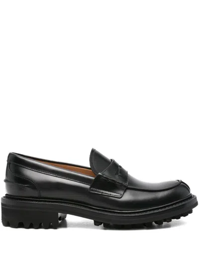 Church's Mc Fie Leather Loafers In Black