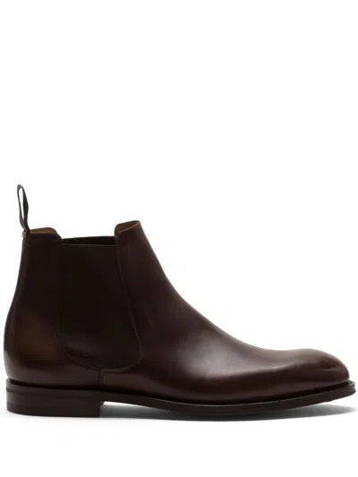 Church's Leather Amberley Chelsea Boots In Brown