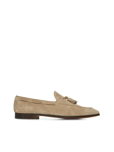 Church's Men Beige Suede Maidstone Loafers