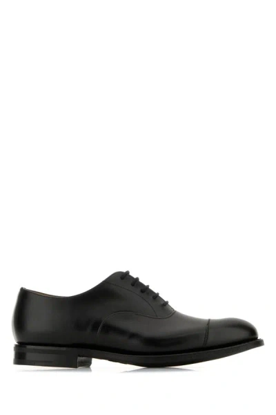 Church's Men Black Leather Consul R 2.0 Lace-up Shoes