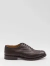 Church's Oxford Brogue Burwood In Brushed Calfskin In Brown