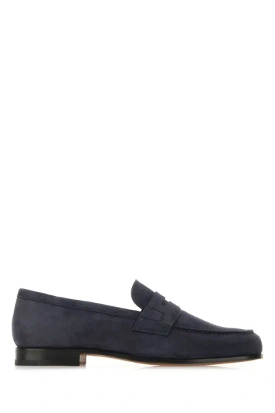 Church's Maesteg Suede Moccasins Loafers In Blue