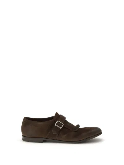 Church's Men Vintage-inspired Suede Loafer In Brown