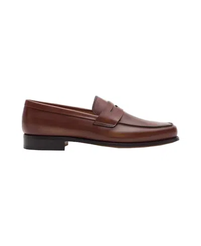 Church's Milford Loafers In Brown Leather