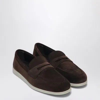 Church's Moccasin Otford In Brown Suede