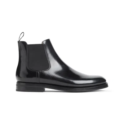 Church's Monmouth Black Calf Leather Ankle Boots
