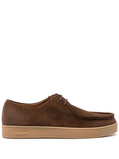 Church's Brown Round Toe Dress Shoes