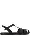 Church's Odyssey Nappa Leather T-strap Sandals Shoes
