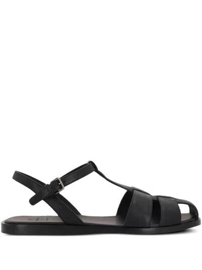 CHURCH'S CHURCH'S ODYSSEY NAPPA LEATHER T-STRAP SANDALS SHOES