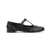Church's Opal Studded Leather Mary Jane Brogues In Black