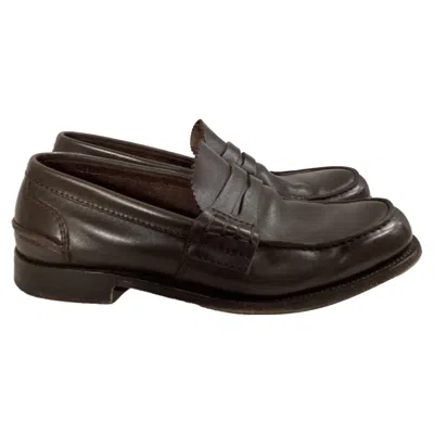 Church's Pembrey Loafers In Brown Calfskin Leather