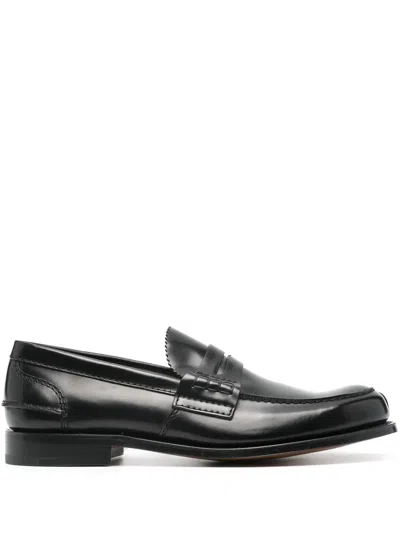 Church's Classic Formal Loafers In Blue