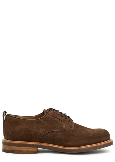 Church's Pentire 2.0 Suede Derby Shoes In Brown