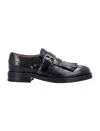Church's Fringed Brogue Loafers Round Toe In Black