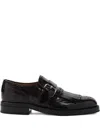 Church's Burgundy Leather Monk Phillis Formal Shoes In Burgundy