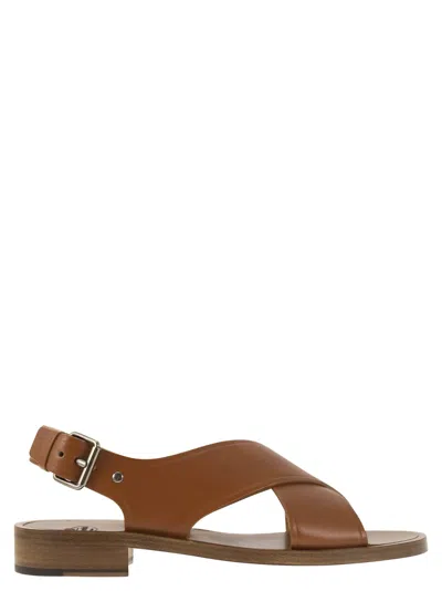 Church's Rhonda Crossover Sandals In Brown