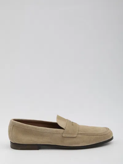 Church's Rother Vintage Loafers In Neutral