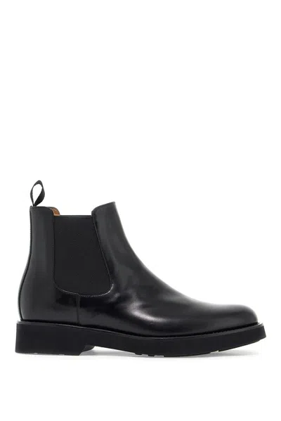 Church's Black Leather Monmouth Chelsea Boots