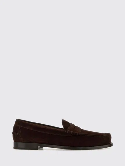 Church's Rowley Brushed Leather Loafers In Brown