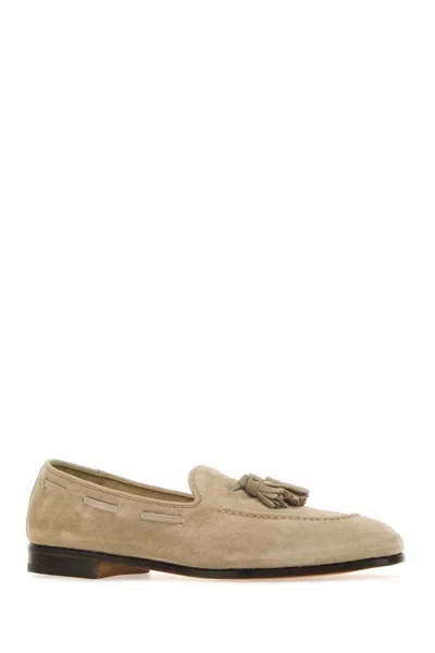 Church's Sand Suede Loafers