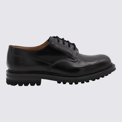CHURCH'S CHURCH'S BLACK LEATHER NEIL LACE UP SHOES