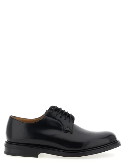 Church's Derby Shannon Donna Leather Black