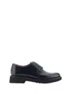 Church's Black Leather Oxfords And Derbies In Black