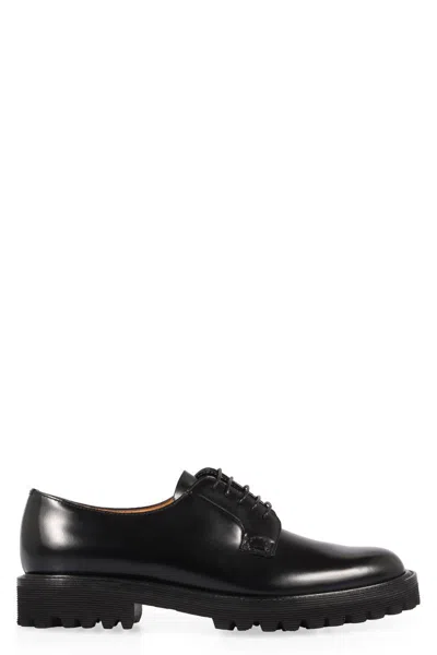 Church's Shannon Leather Lace-up Derby Shoes In Black