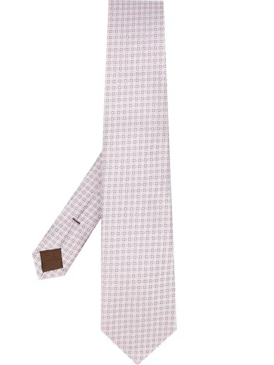 Church's Silk Standard Tie 8 Cm Fantasy Accessories In Multicolor