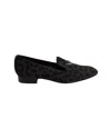 Church's Slip-on Loafers In Animal Print Pony Hair In Black