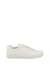 Church's Low Top Round Toe Rubber Sole Sneakers In White