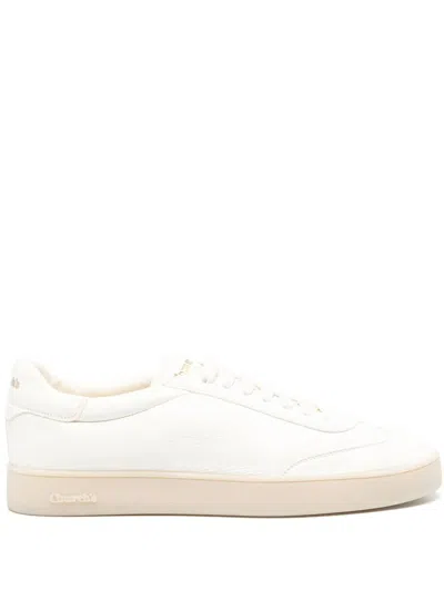 Church's Ivory White Deer Leather Largs 2 Shoes