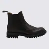 Church's Chunky Sole Ankle Boots With Brogue Detailing In Brown